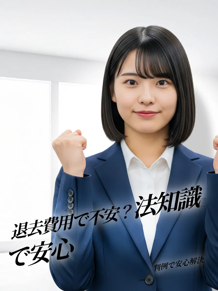 退去費用 裁判の安心解決イメージ