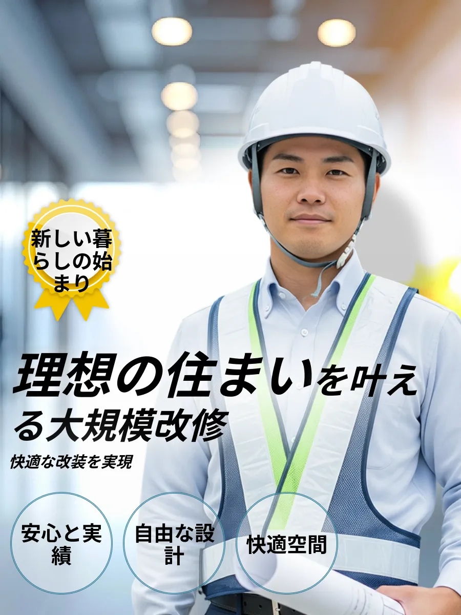 スケルトンリフォームで理想の住まいを実現